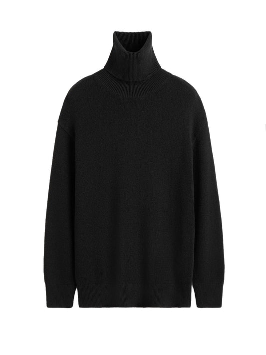 Longline turtleneck
