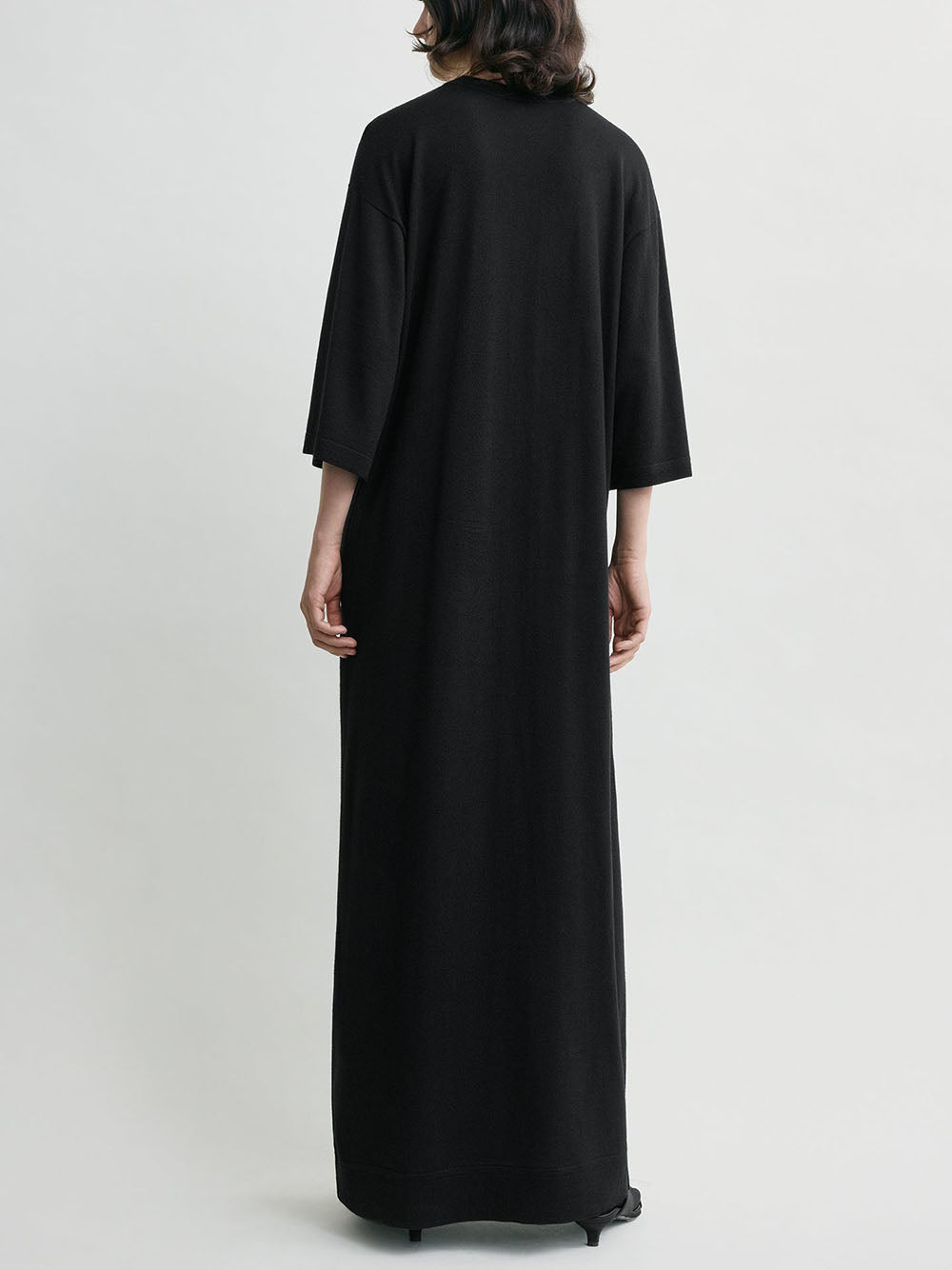 TOTEME-Merino knit tee dress-