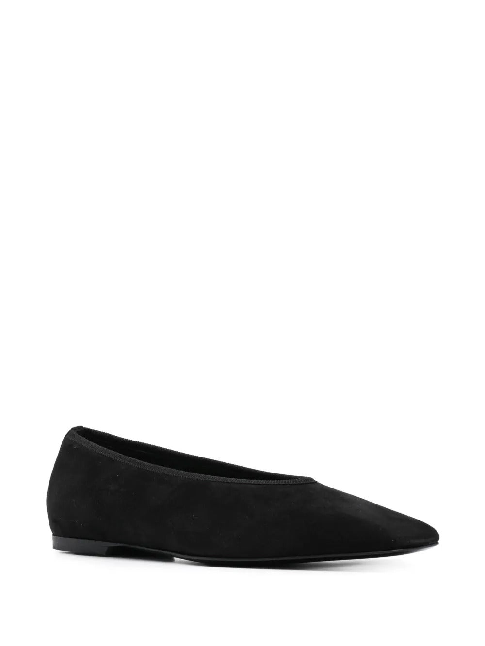 TOTEME-Minimalist Suede Ballerinas-