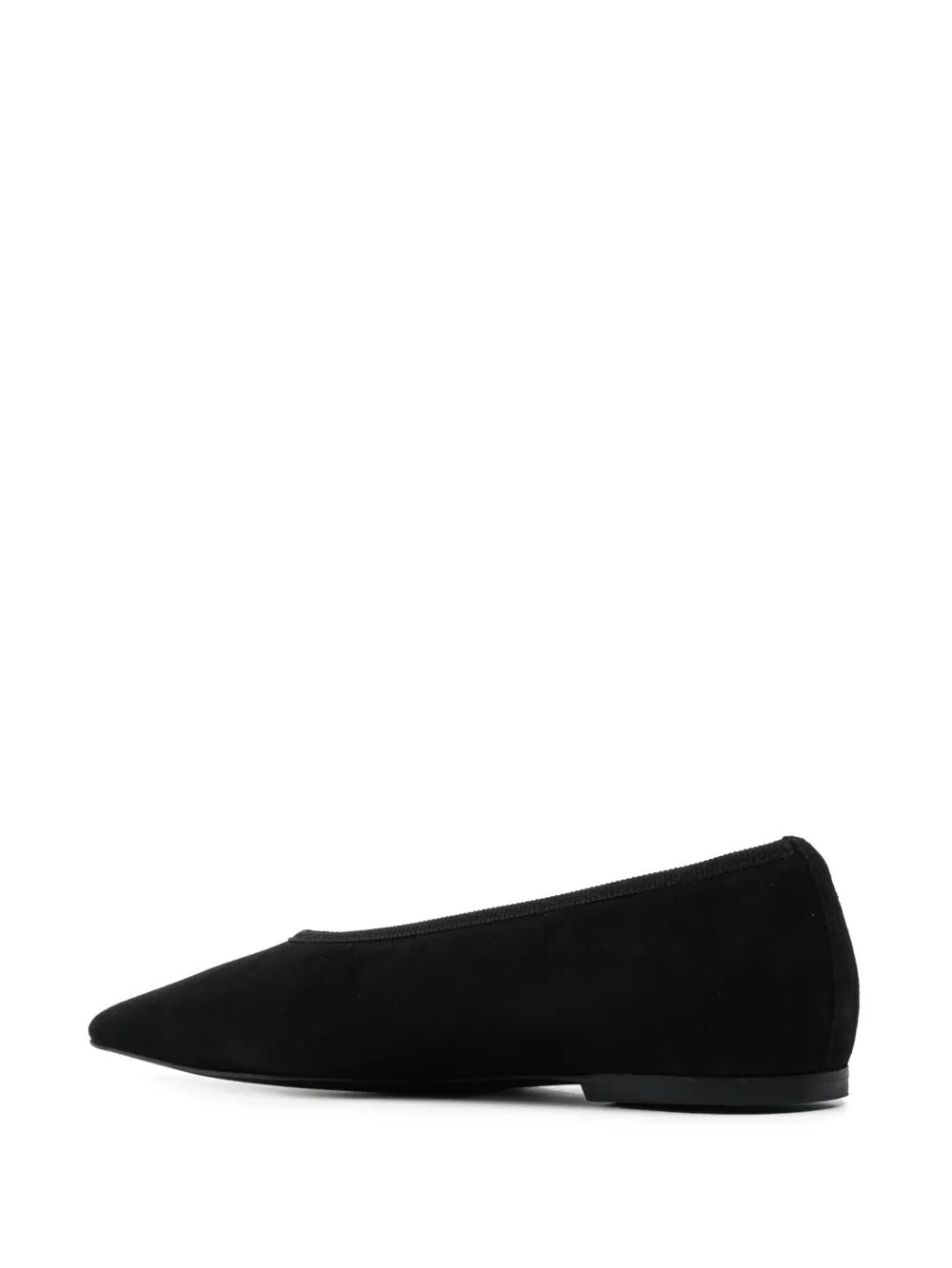 TOTEME-Minimalist Suede Ballerinas-