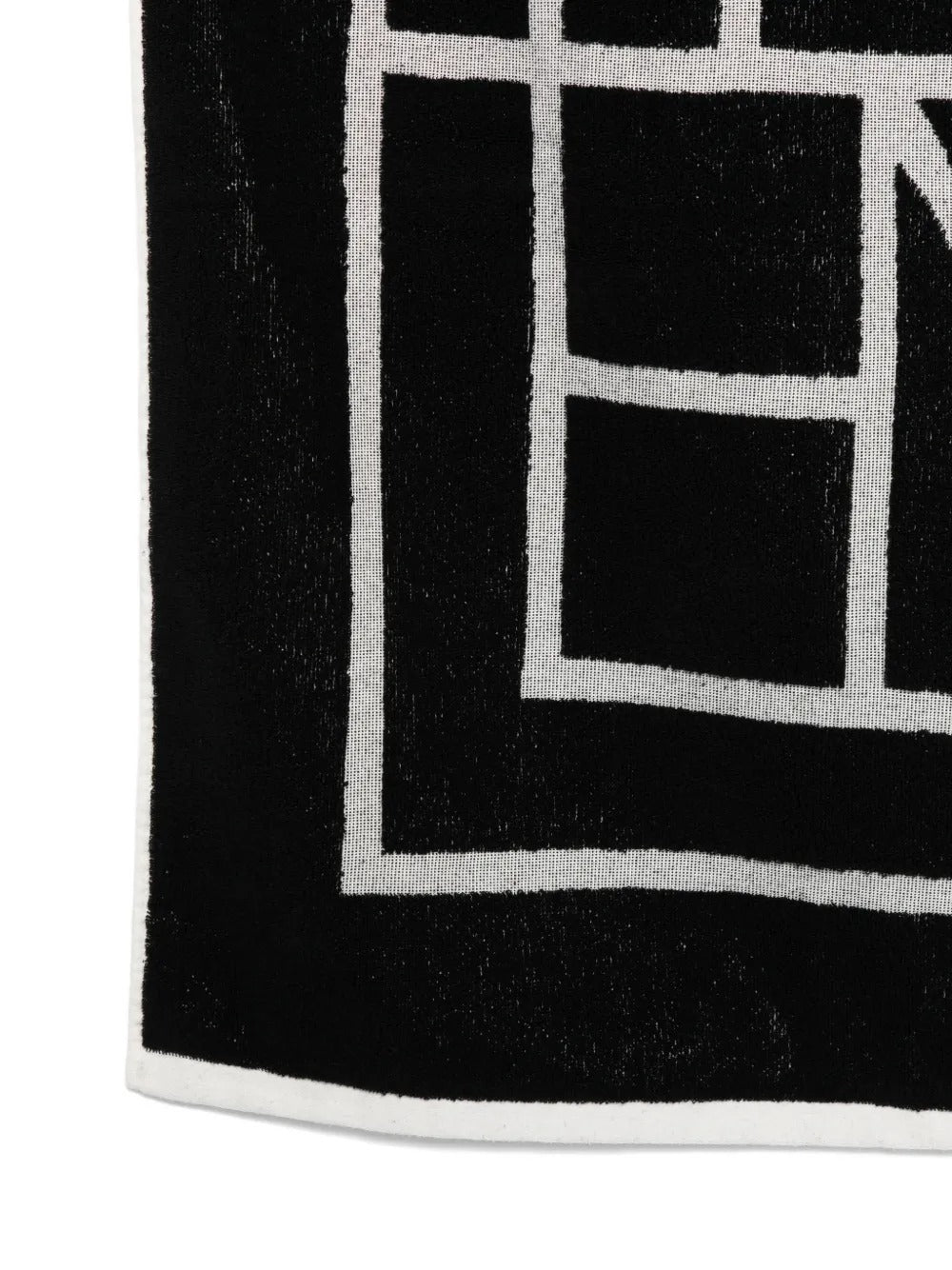TOTEME-Monogram jacquard beach towel-