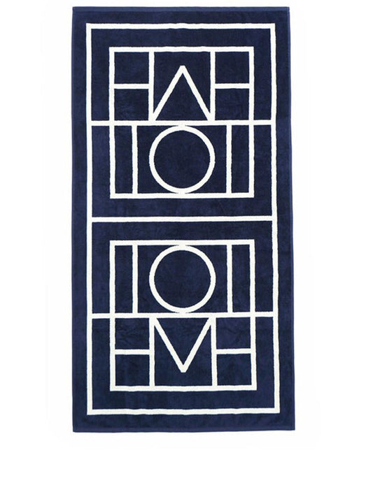 TOTEME-Monogram Jacquard Beach Towels-