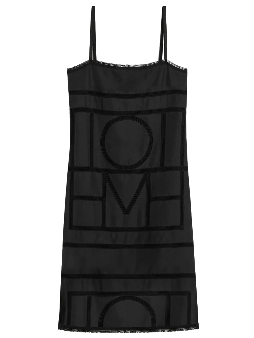 TOTEME-Monogram silk dress-