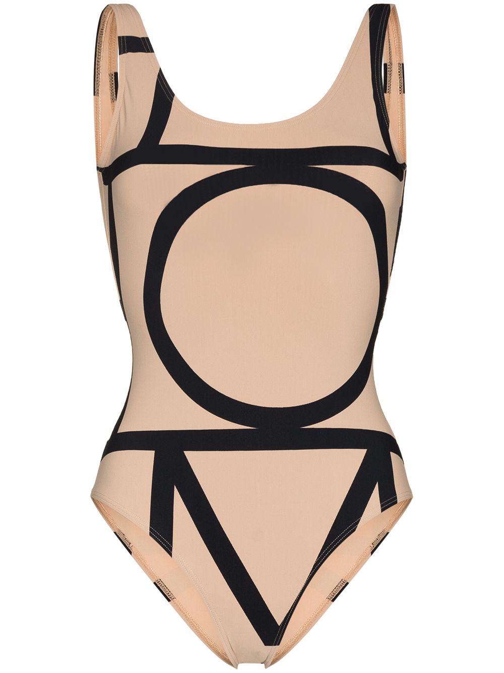 TOTEME-MONOGRAM SWIMSUIT-