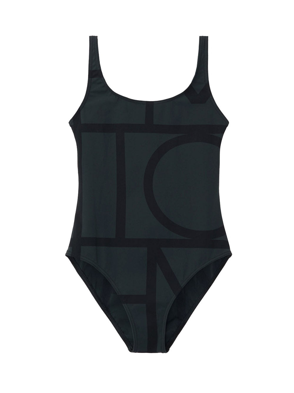 TOTEME-Monogram swimsuit-