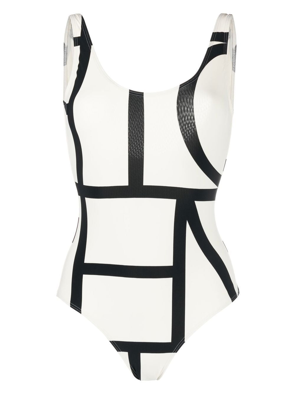 TOTEME-MONOGRAM SWIMSUIT-