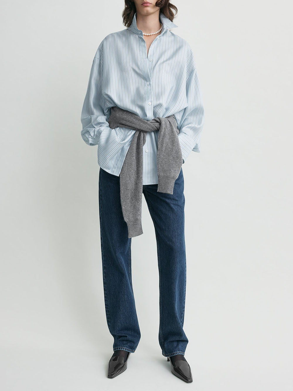 TOTEME-Oversized striped shirt-