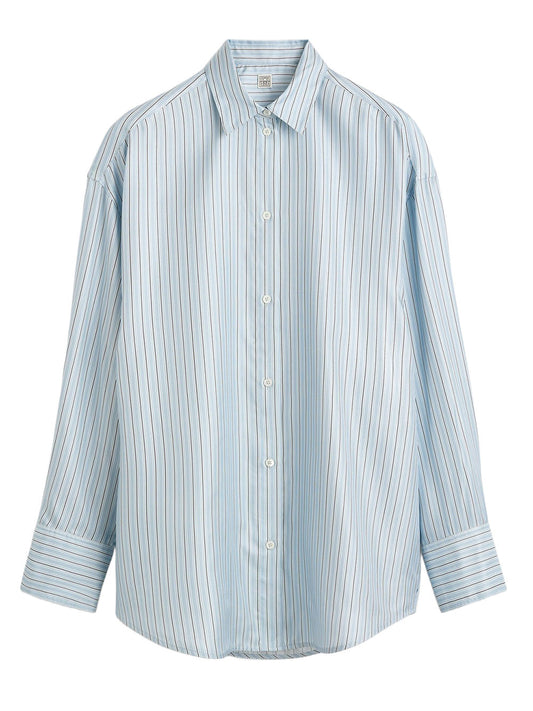 TOTEME-Oversized striped shirt-