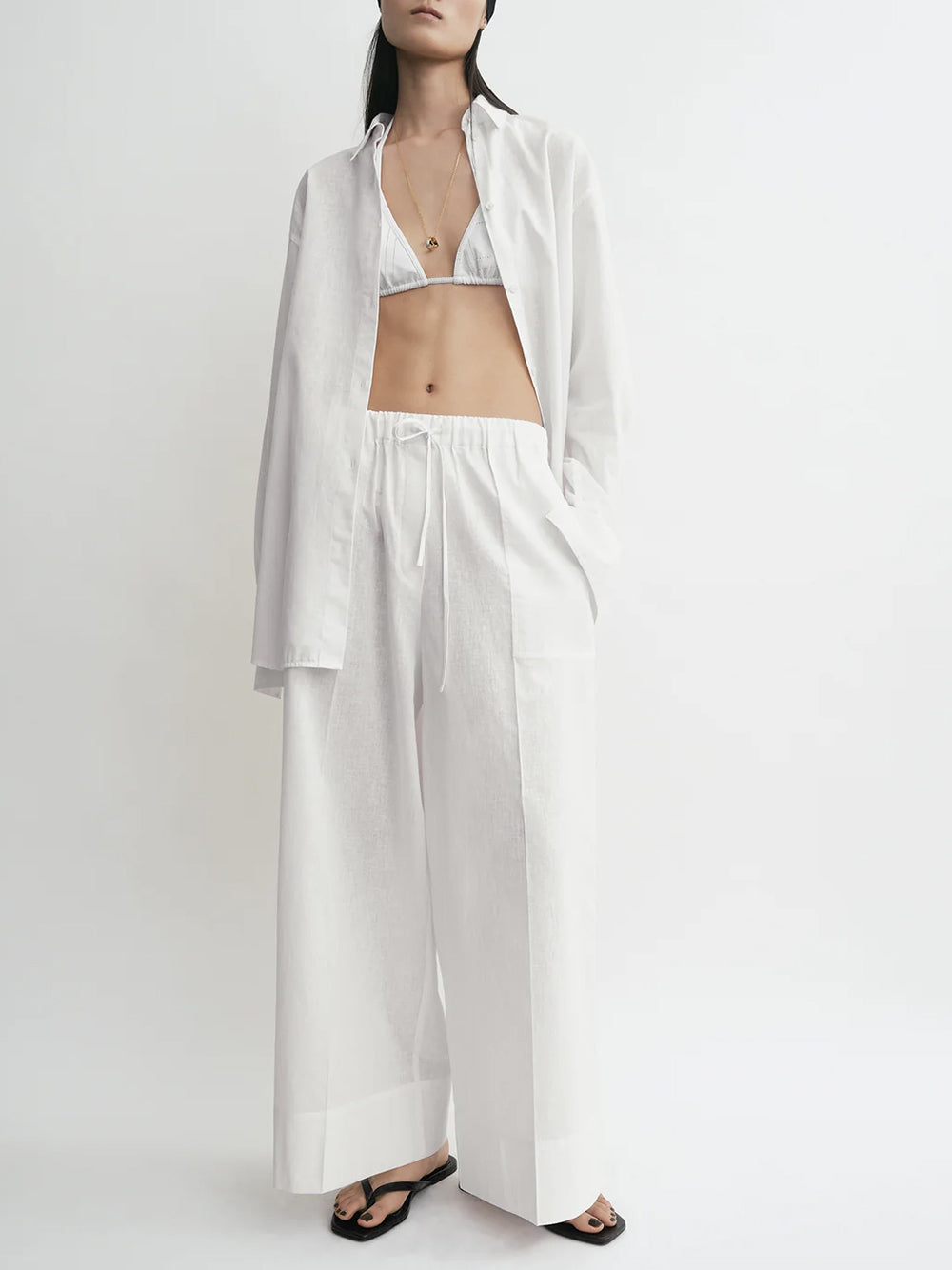 TOTEME-Oversized summer shirt-