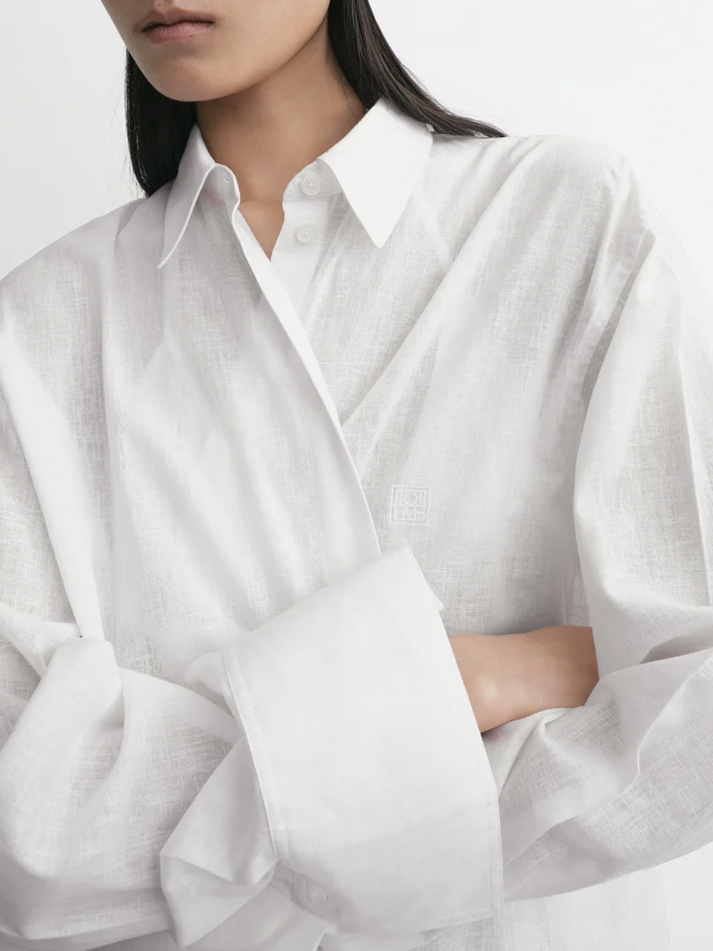 TOTEME-Oversized summer shirt-