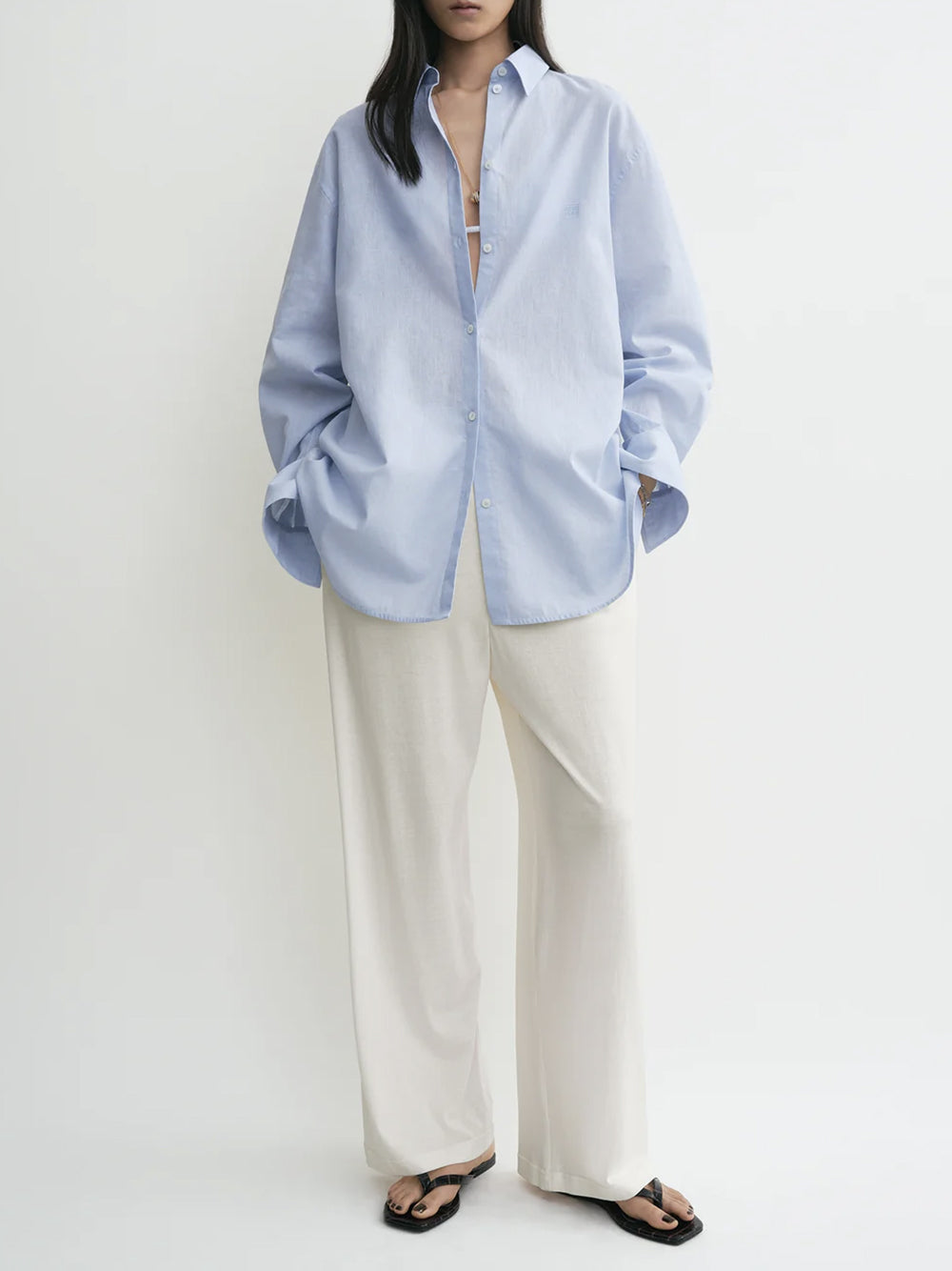 TOTEME-Oversized summer shirt-