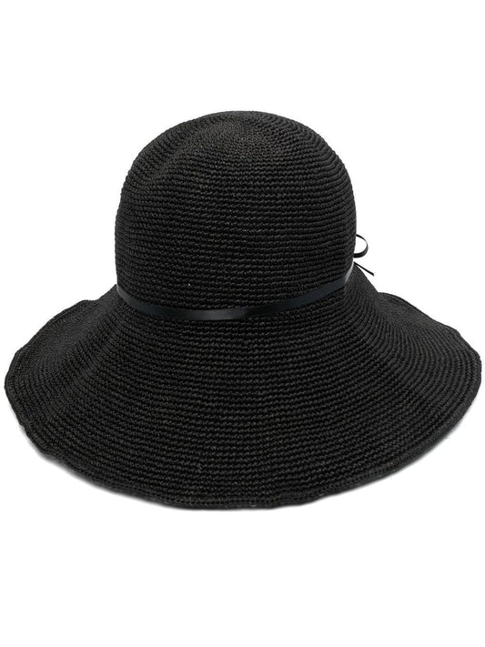 TOTEME-Paper Straw Hat-213882804 BLACK 200