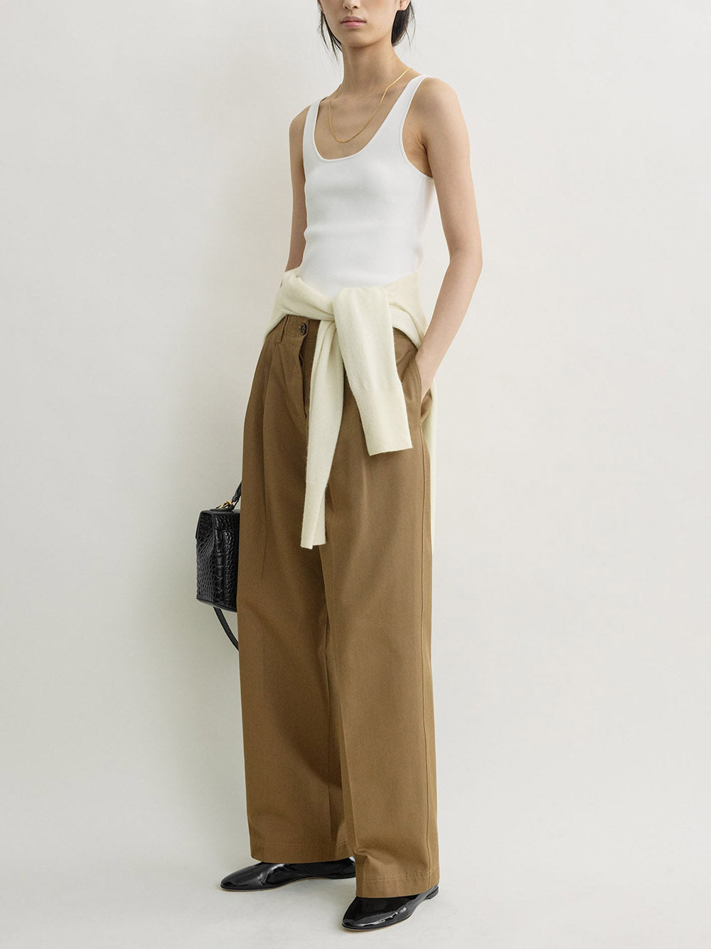 TOTEME-Relaxed twill trousers-