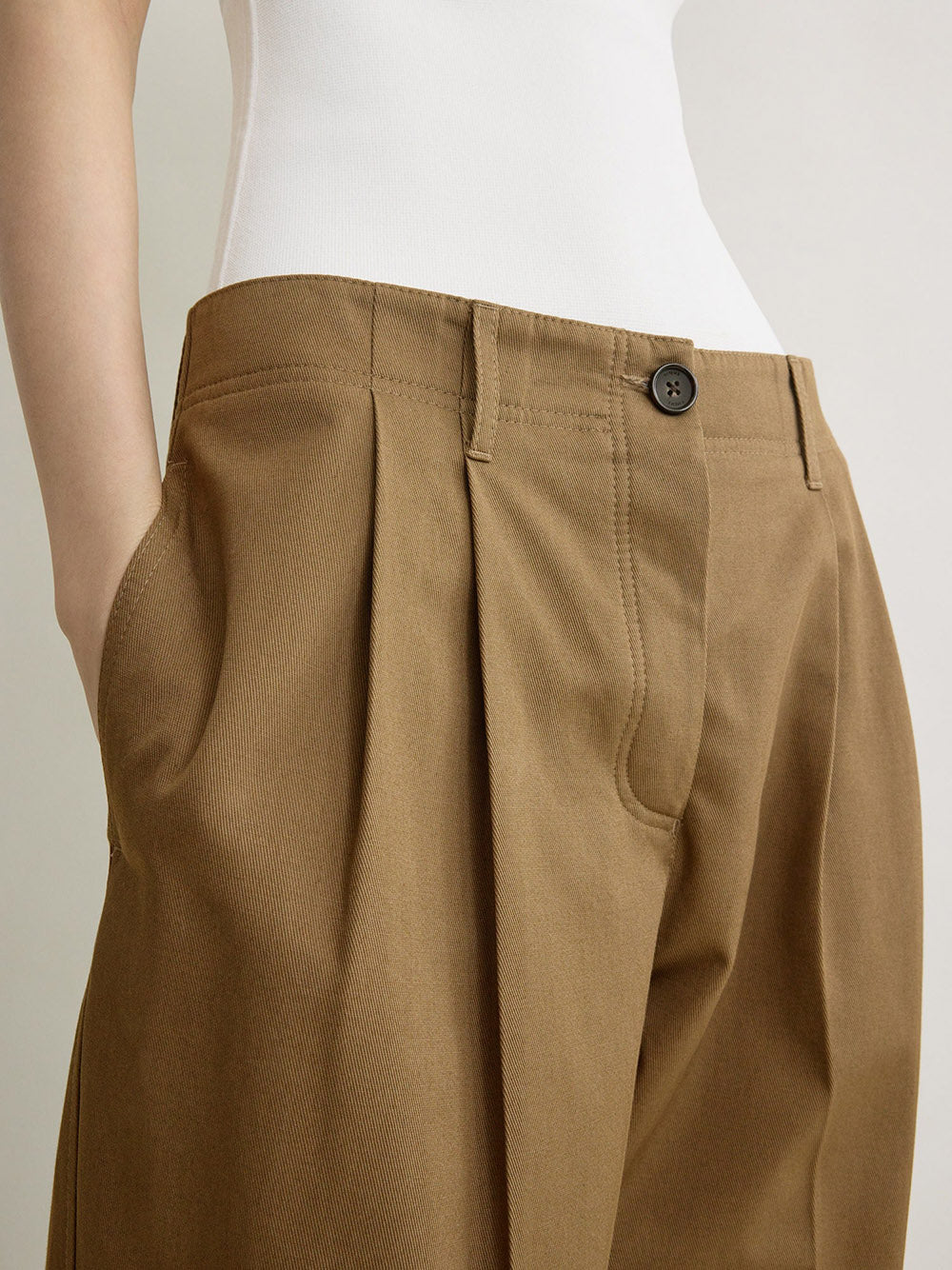 TOTEME-Relaxed twill trousers-