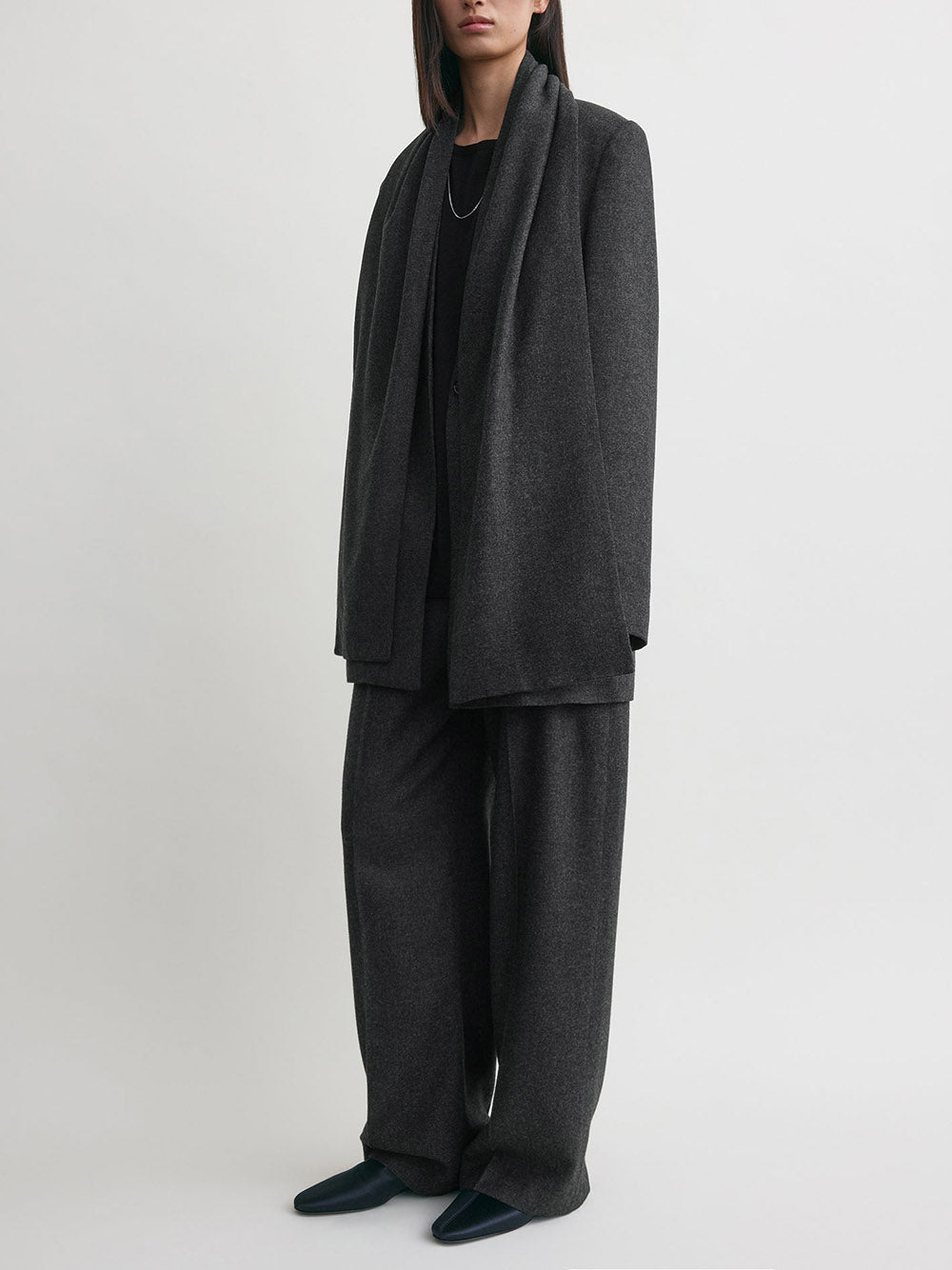 TOTEME-Scarf blazer-