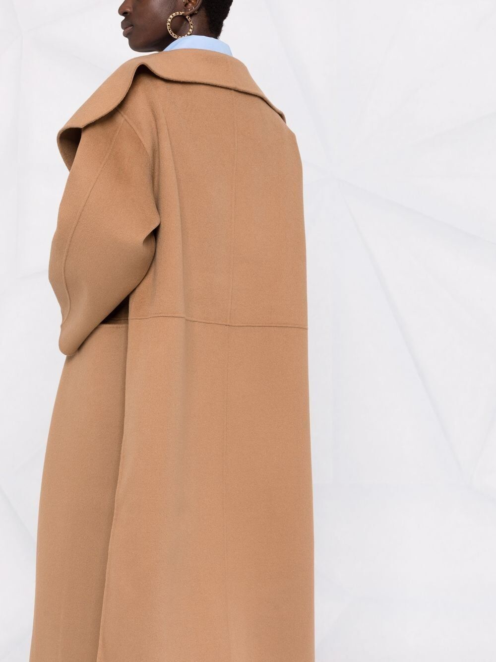 TOTEME-Signature Wool Cashmere Coat-211110717 CAMEL 835