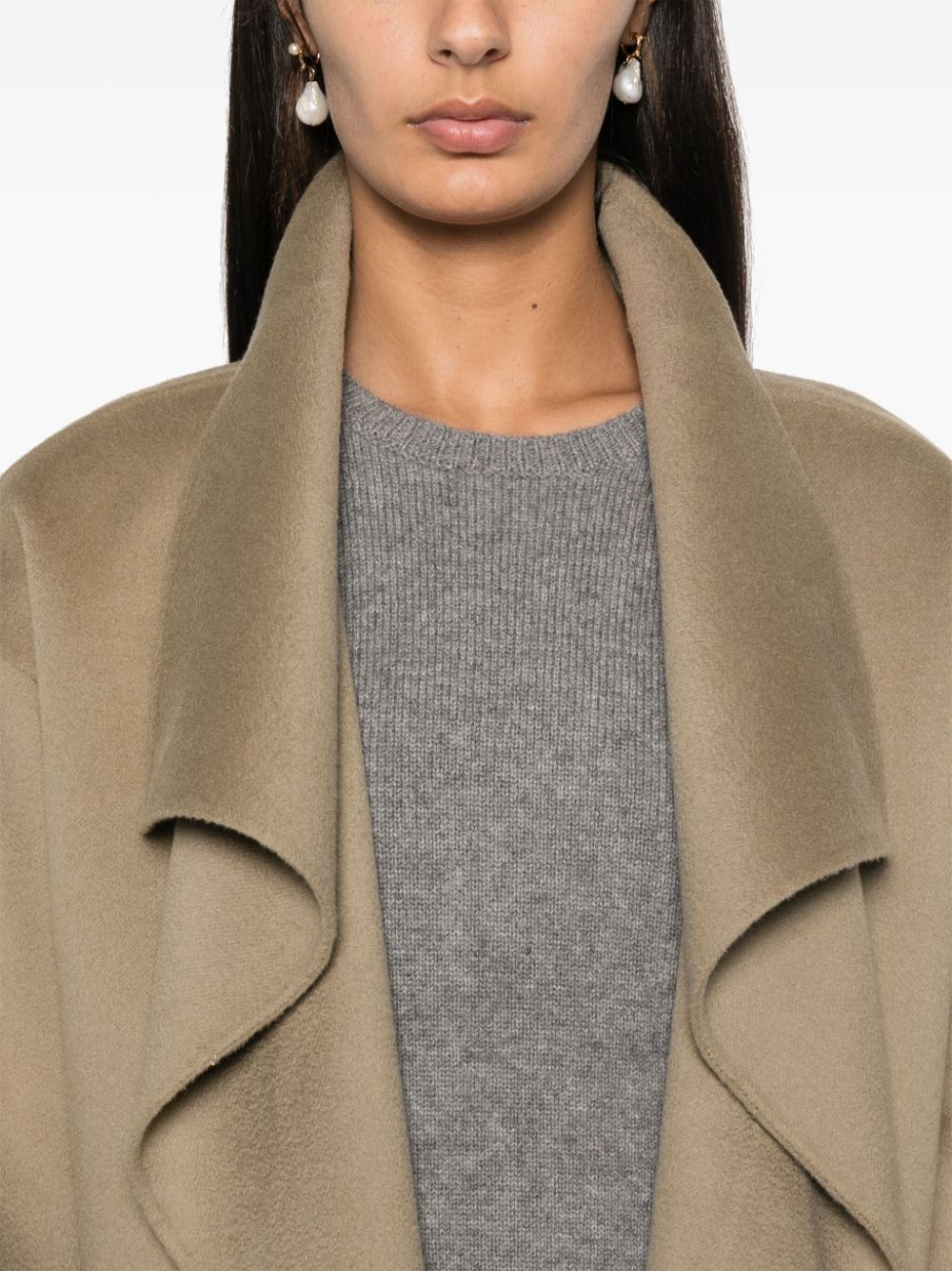 TOTEME-Signature Wool Cashmere Coat-