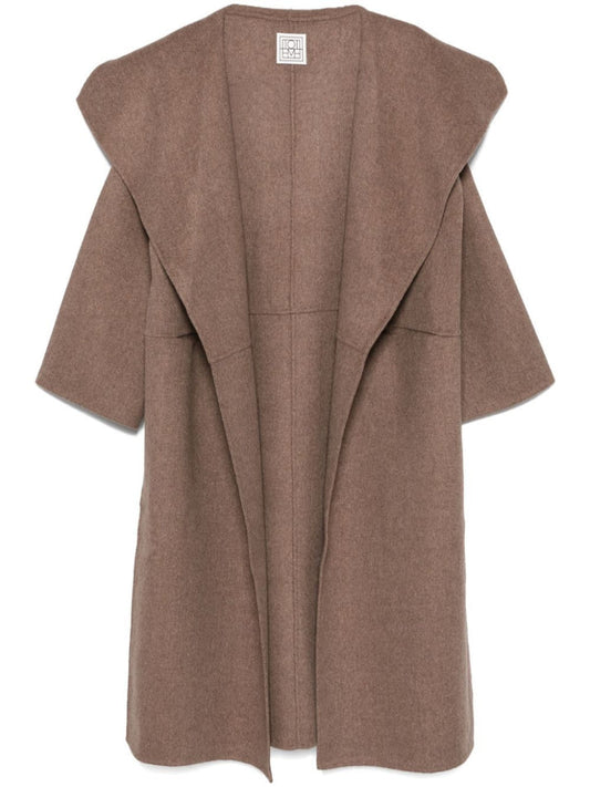 TOTEME-Signature wool cashmere coat-