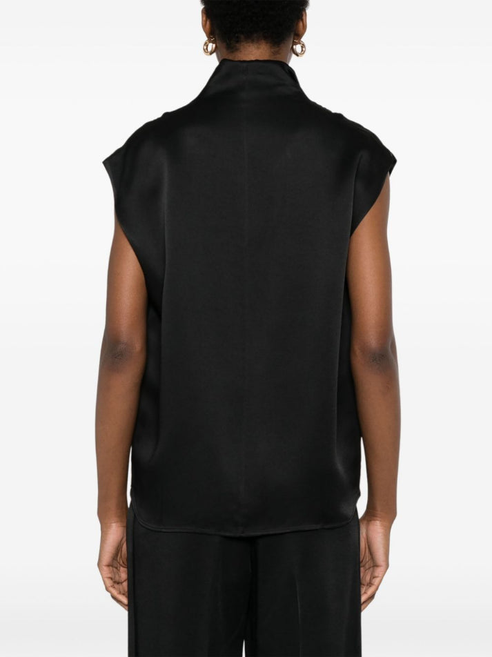 TOTEME-Sleeveless funnel-neck top-