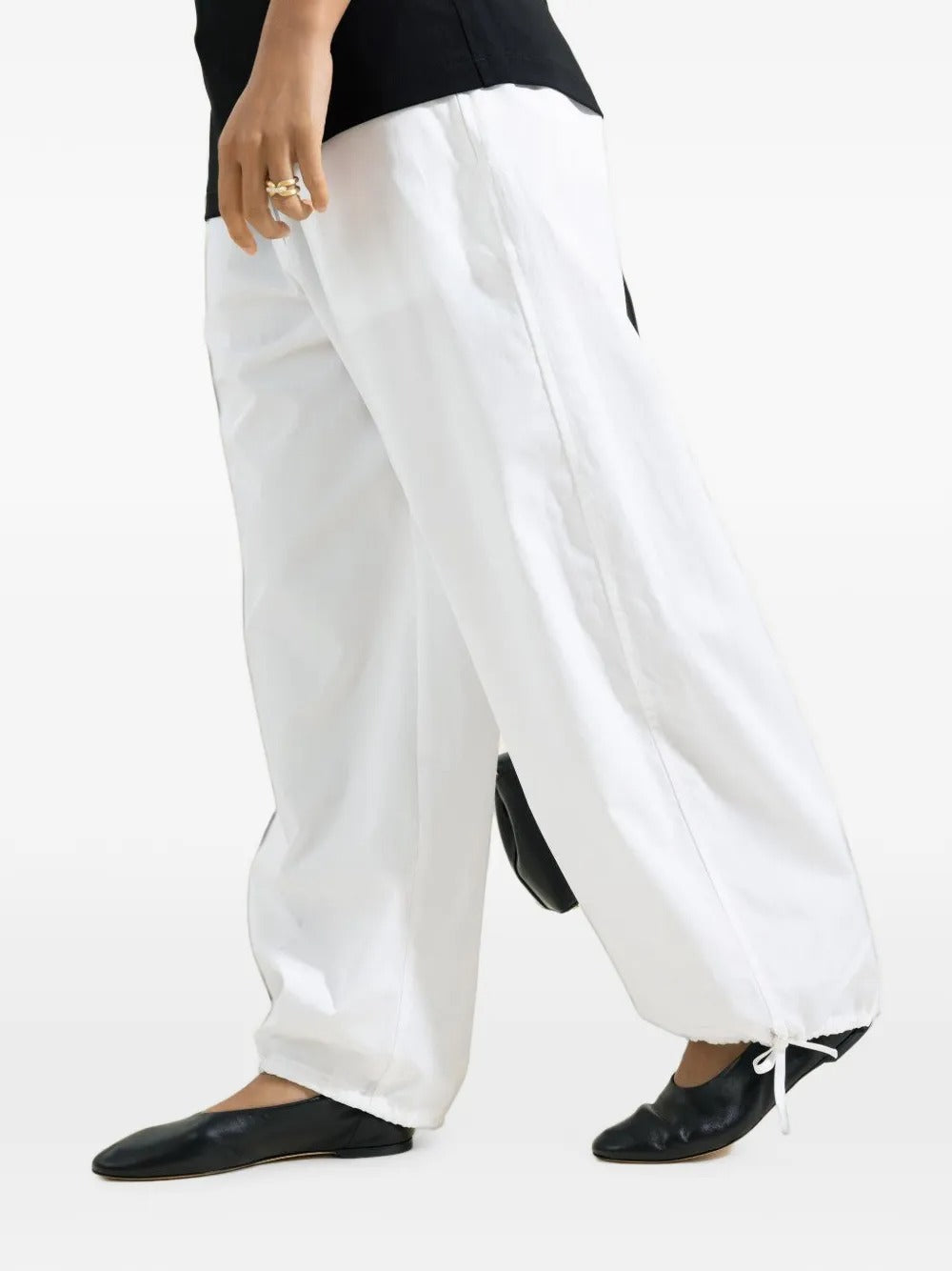 TOTEME-Slip nappa ballerinas-