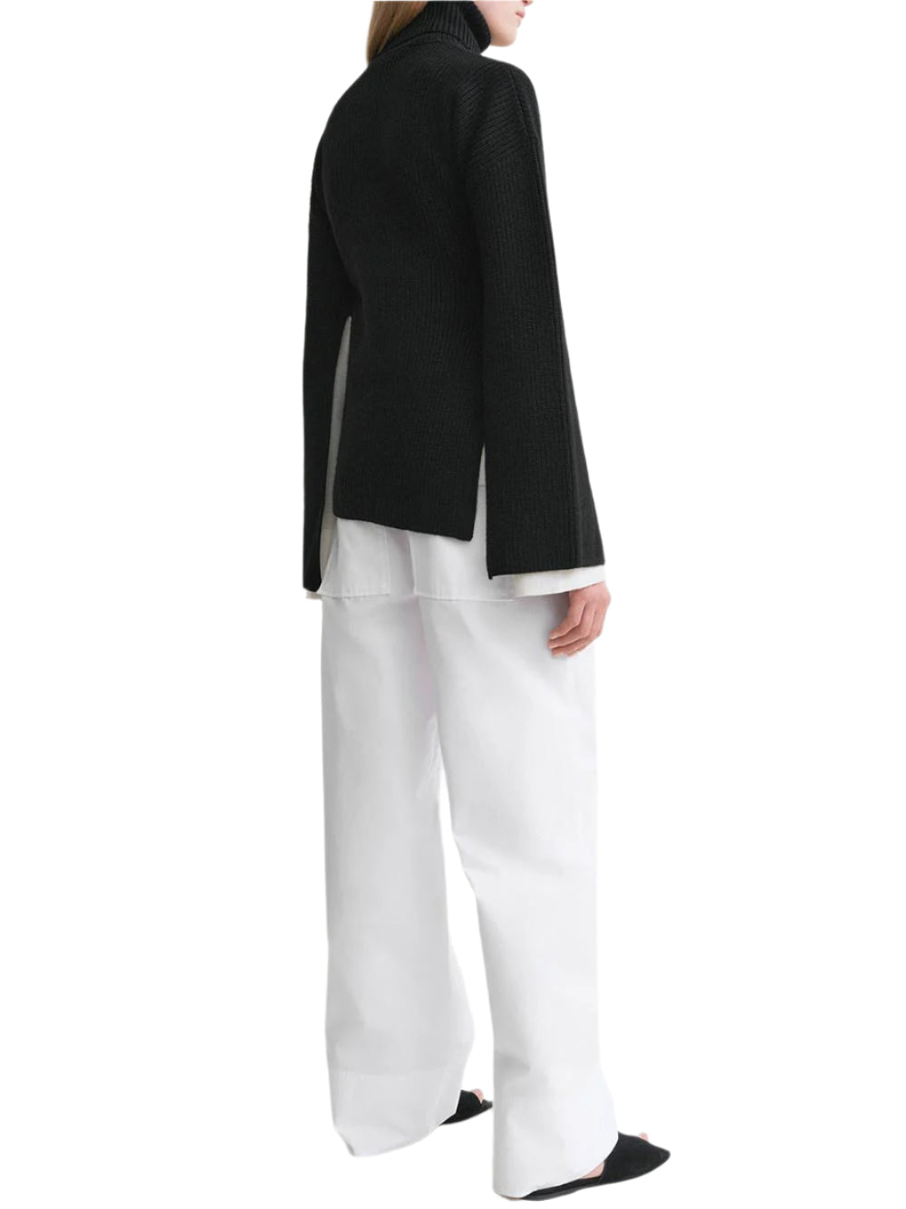 TOTEME-Slit Sleeve Knit-