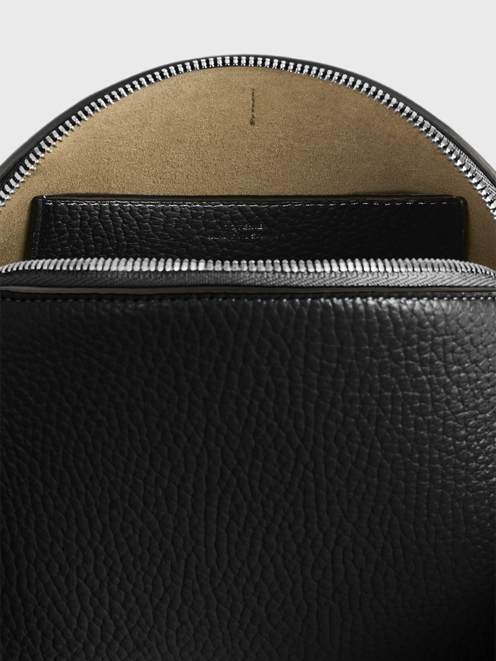 TOTEME-Small grained-leather day pouch-