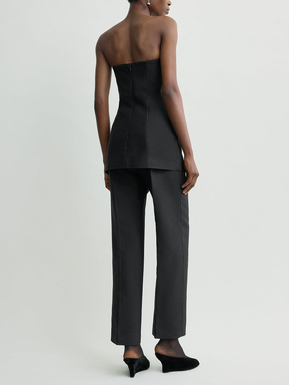 TOTEME-Strapless crepe pocket top-