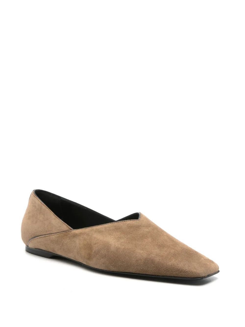 TOTEME-suede ballet flats-
