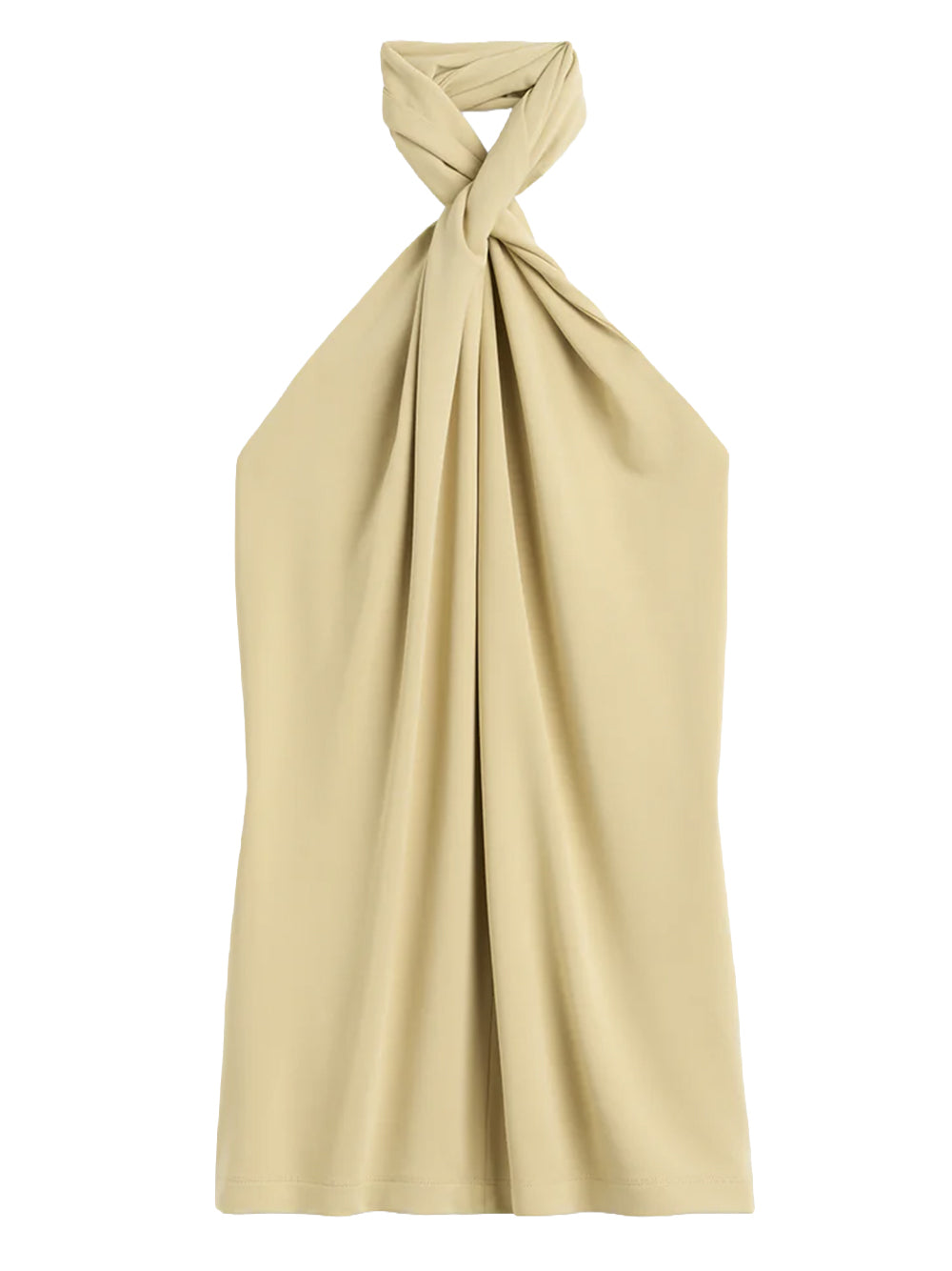 TOTEME-Twisted jersey halter top-