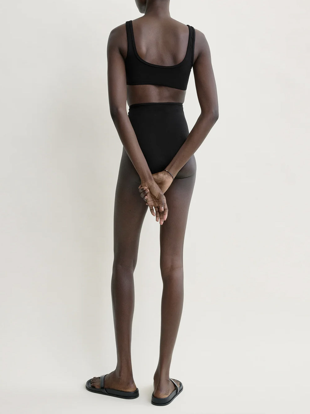 TOTEME-U-neck bikini top-