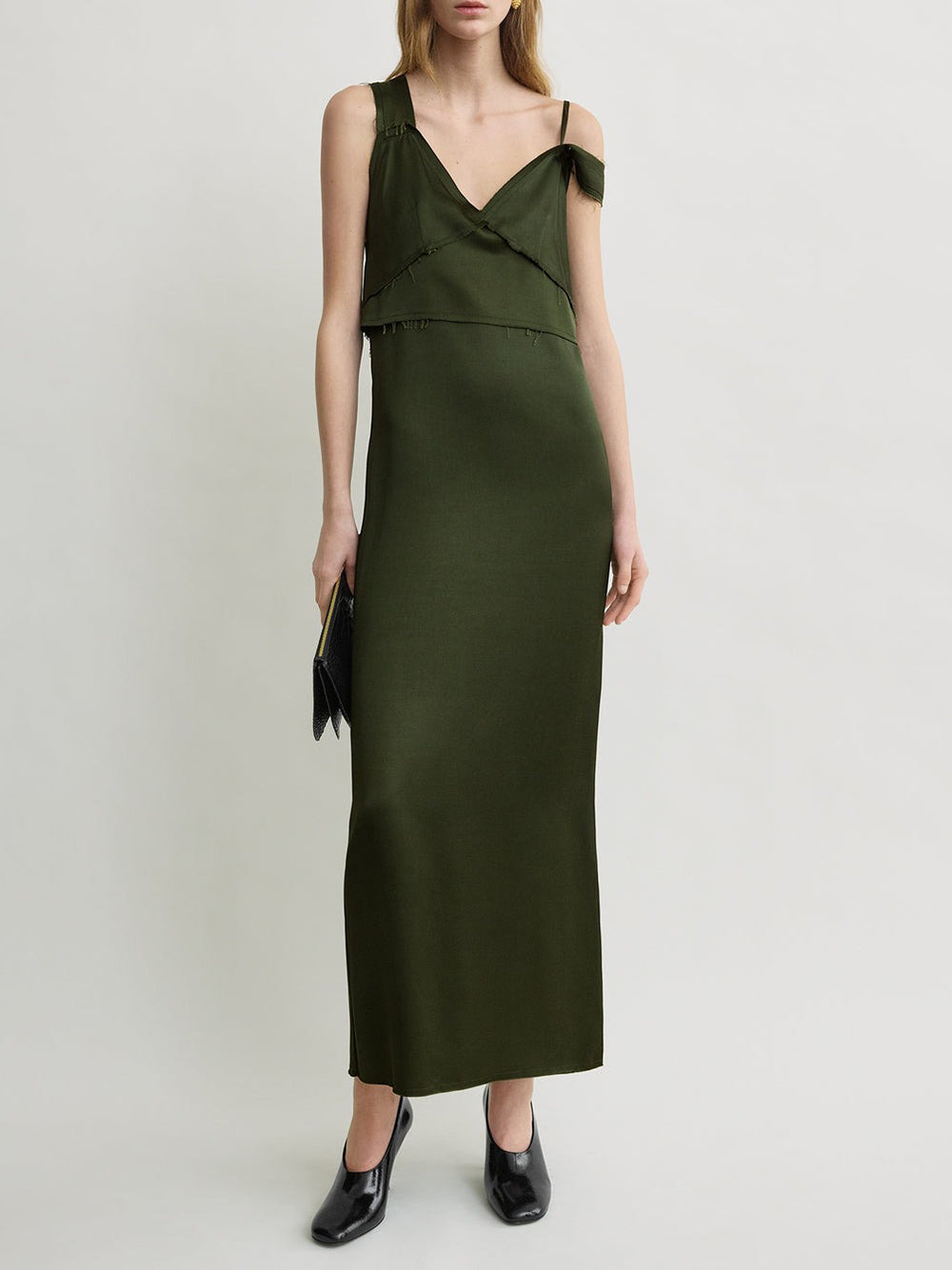toteme dress - Slouch Waist Wool Poppy - 40 offering an effortless drape and a flowy silhouette Slouch Waist Dress, Sky
