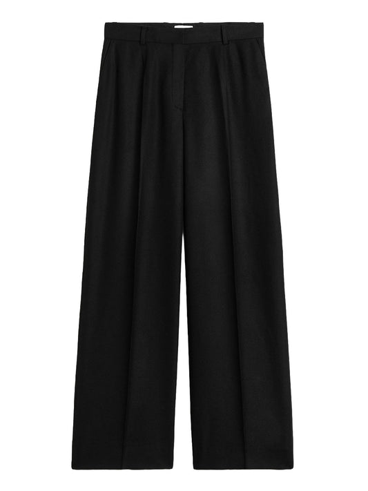 TOTEME-Wide flannel trousers-