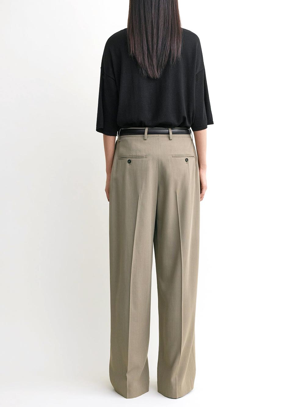 TOTEME-Wide fluid trousers-