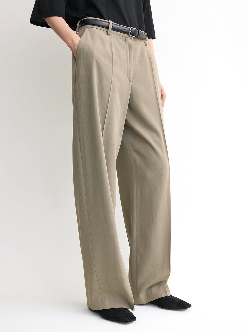 TOTEME-Wide fluid trousers-