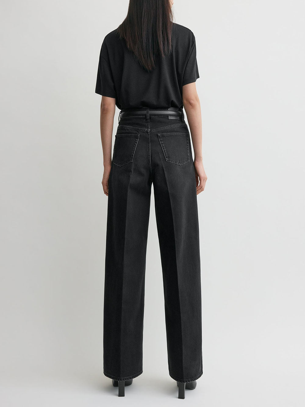 TOTEME-Wide leg denim-