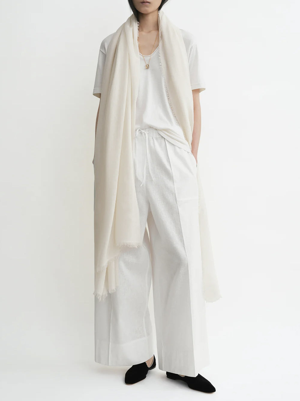 TOTEME-Wide summer trousers-