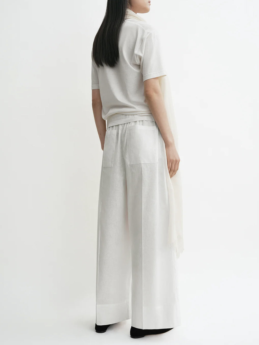 TOTEME-Wide summer trousers-