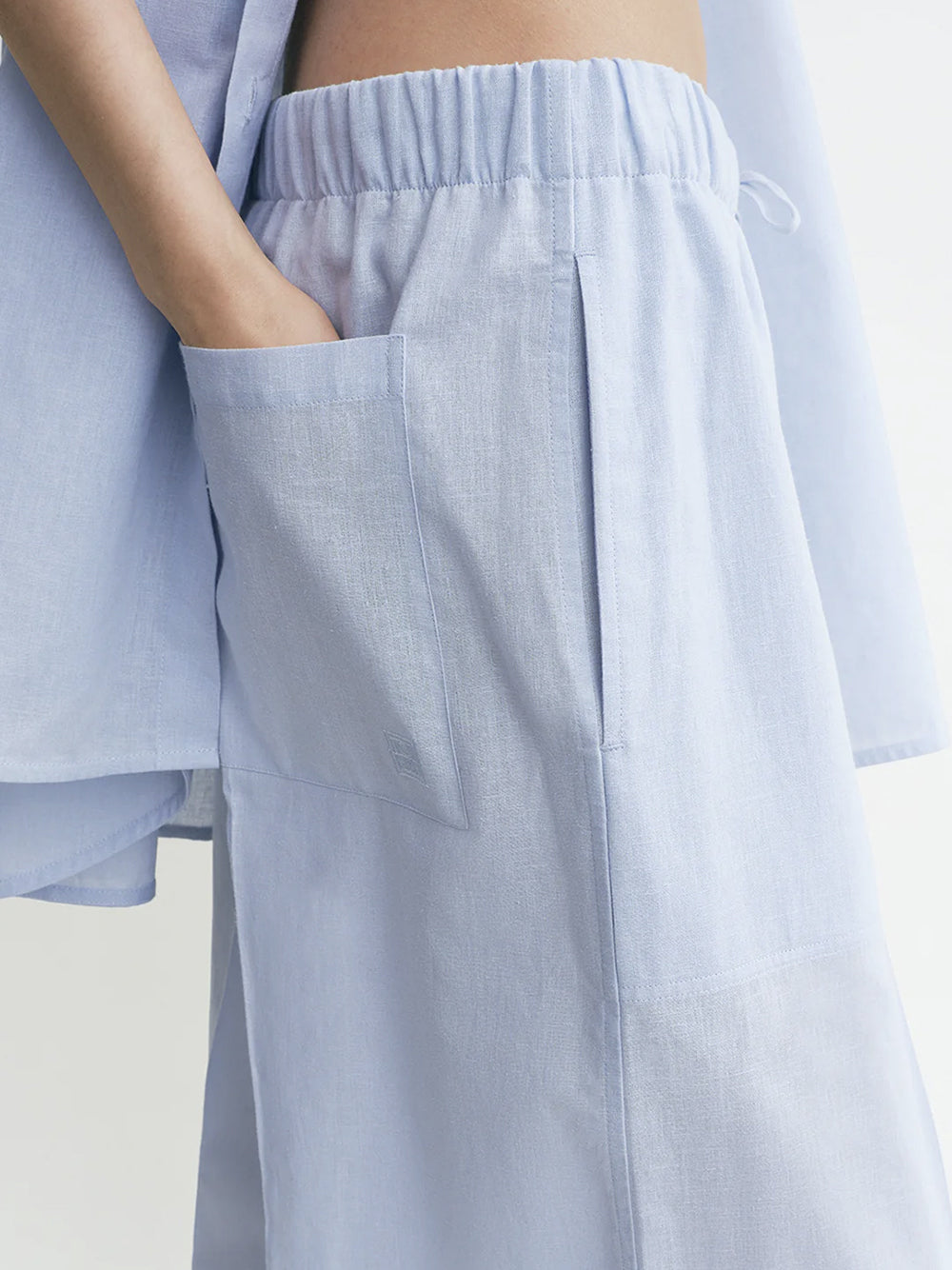 TOTEME-Wide summer trousers-