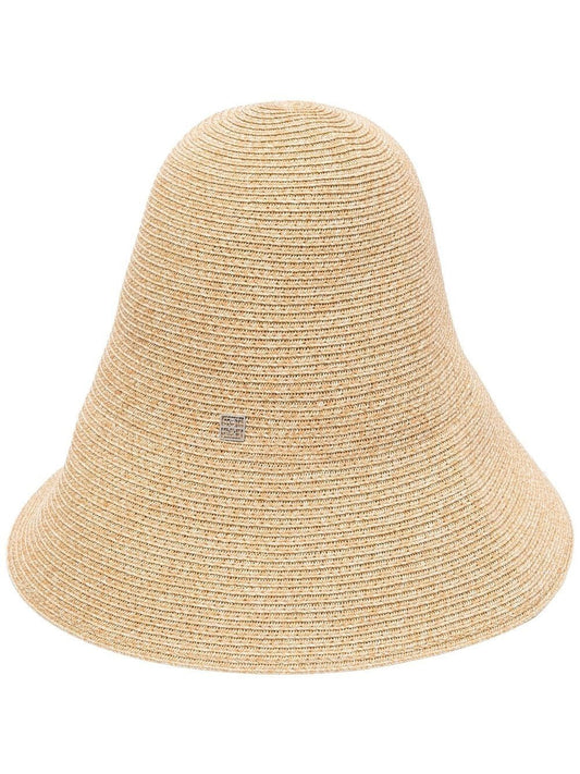 TOTEME-Woven Paper-Blend Straw Hat-2327041812 CREME 105