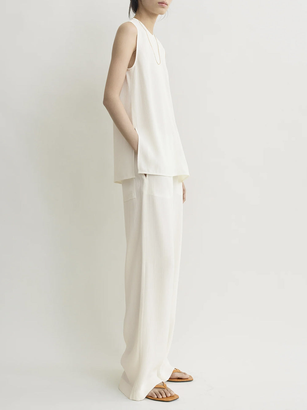 TOTEME-Woven stripe top-