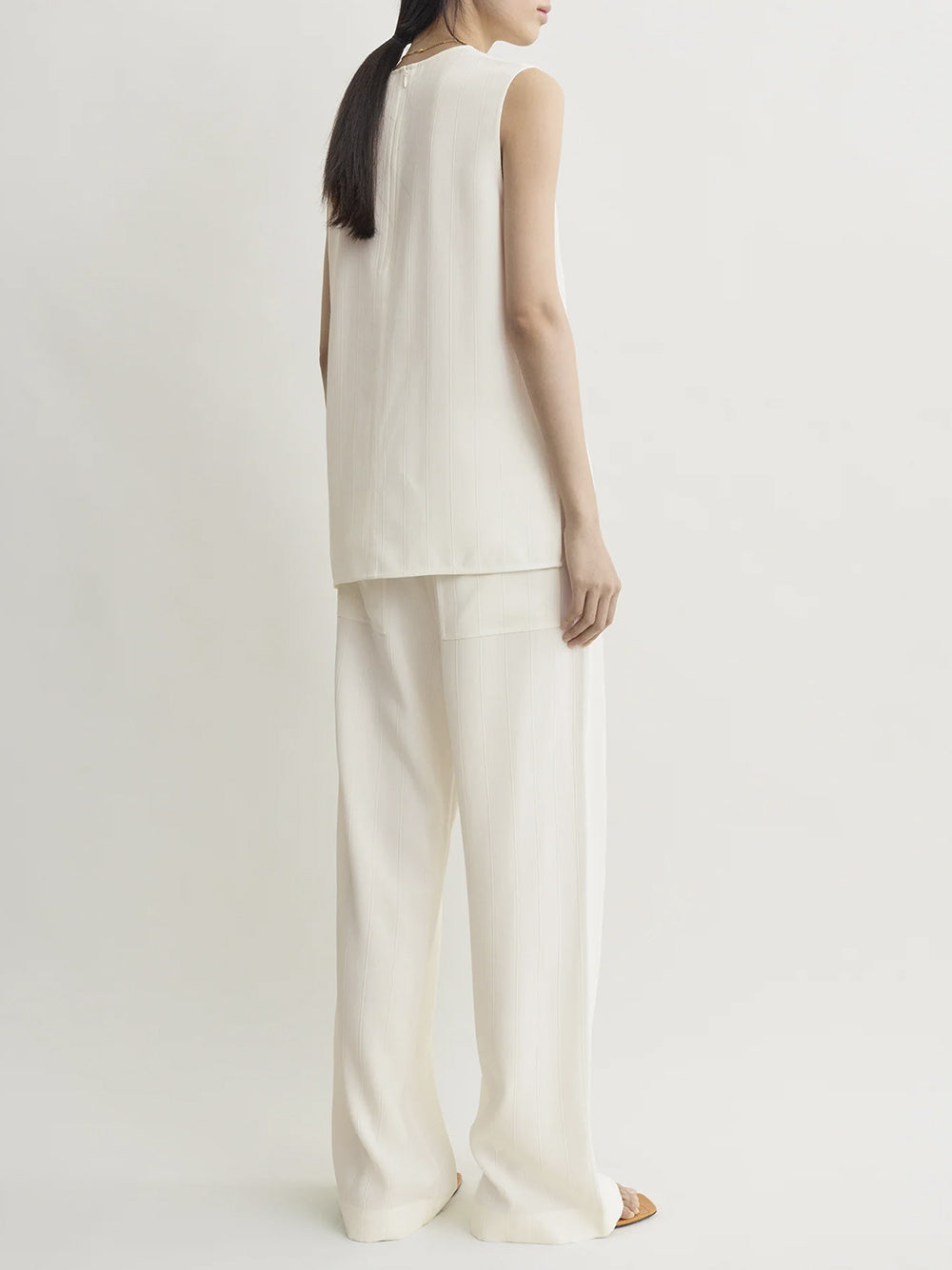 TOTEME-Woven stripe top-