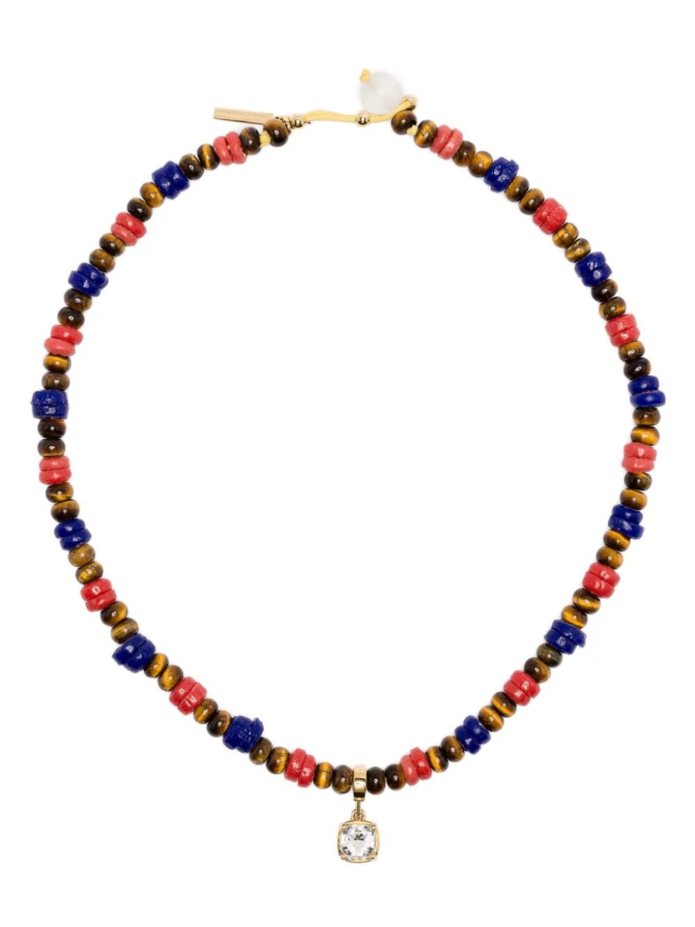 WALES BONNER-DREAM NECKLACE-UA23NK01 349 RED MULTI