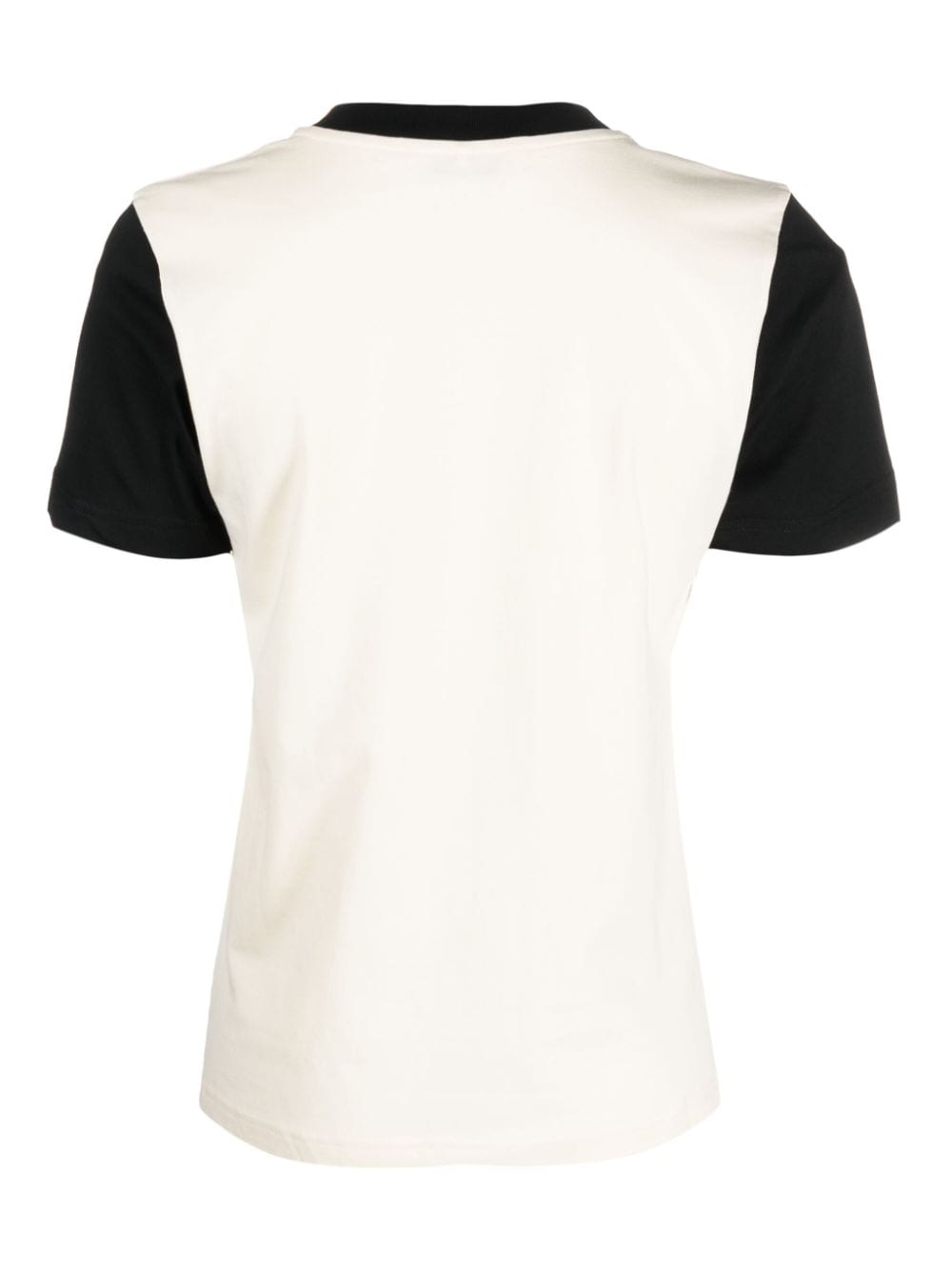 WALES BONNER-MORNING TEE-WA23JE20 JE01 100 BLACK AND IVORY