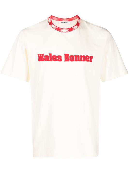 WALES BONNER-ORIGINAL TEE-MA23JE16 JE01 100 IVORY