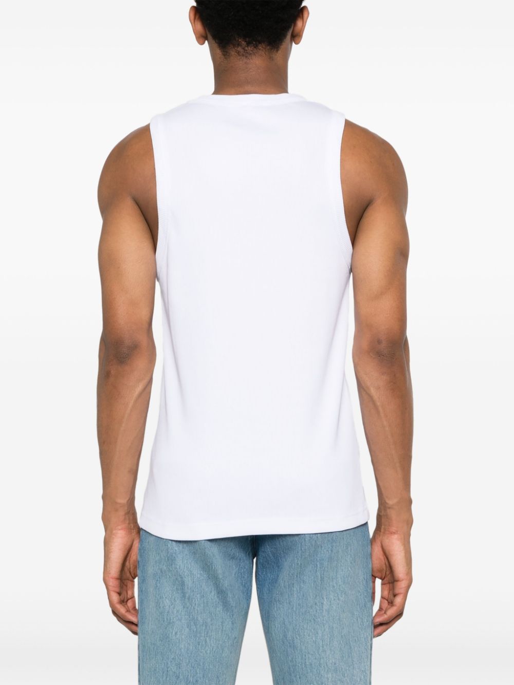 WALES BONNER-RECORD TANK TOP-