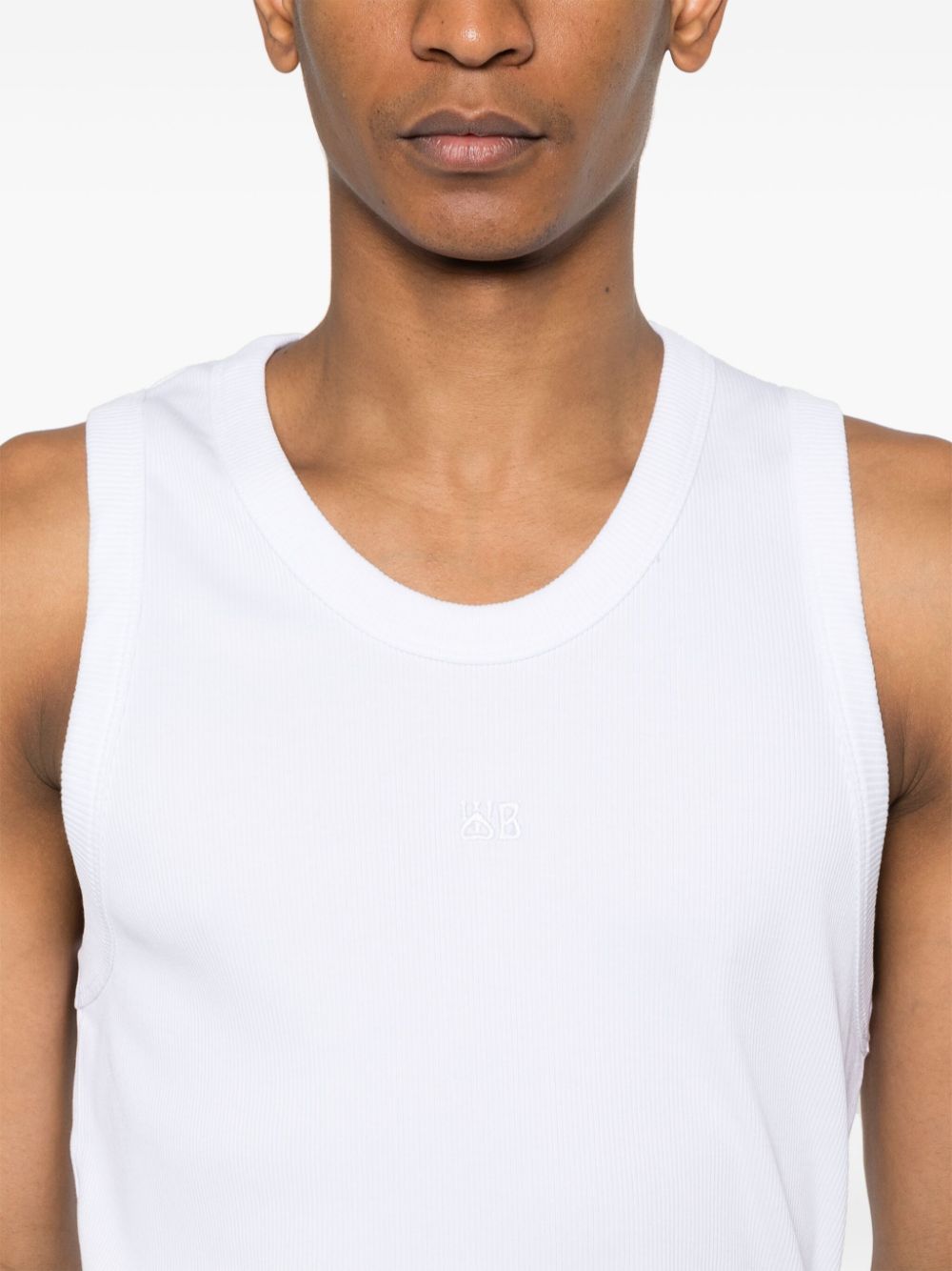 WALES BONNER-RECORD TANK TOP-