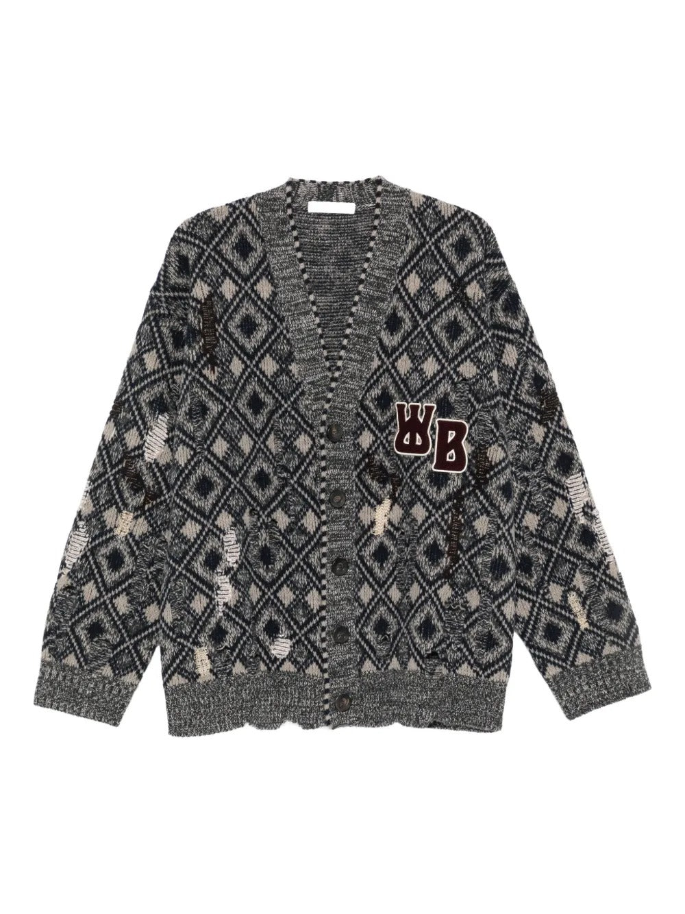 WALES BONNER-SIBLING CARDIGAN-